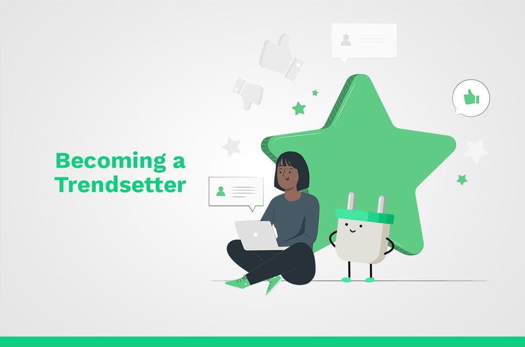 becoming a trendsetter on social media