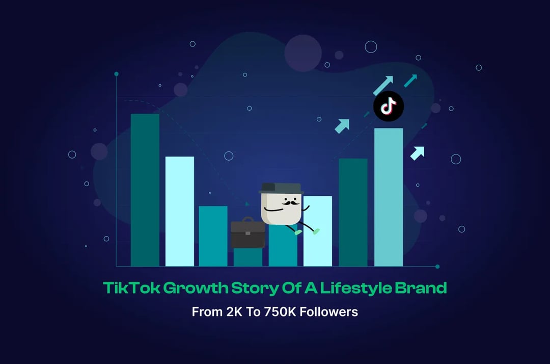 TikTok Case Study: How a Lifestyle Brand Exploded from 2K to 750K TikTok Followers in One Year