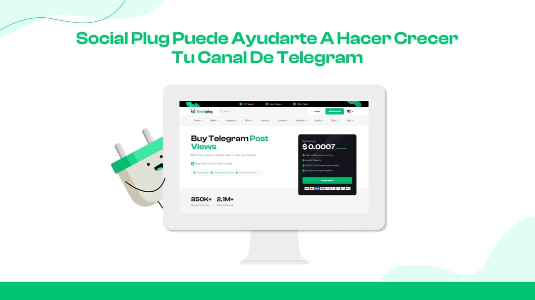 ¡Convierte el crecimiento de un grupo de Telegram en resultados reales con Socialplug!