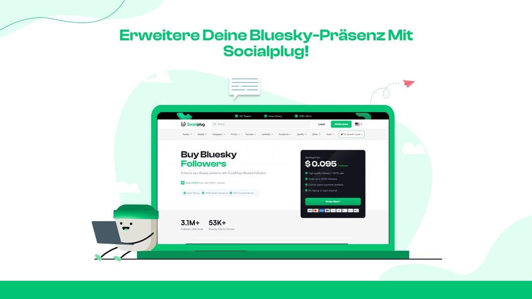 Erweitere deine Bluesky-Präsenz mit Socialplug!