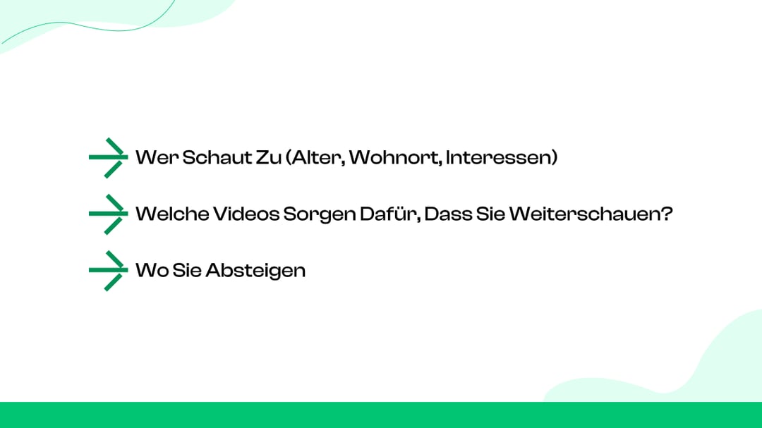 Finde heraus, mit wem du sprichst