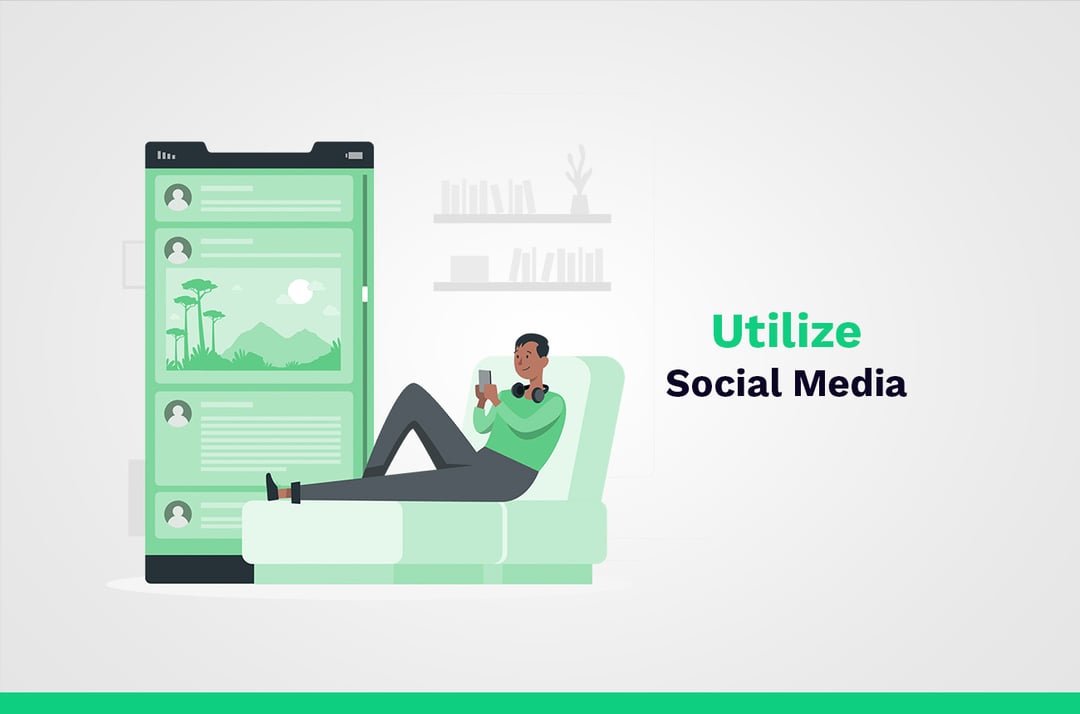 Utilize as mídias sociais