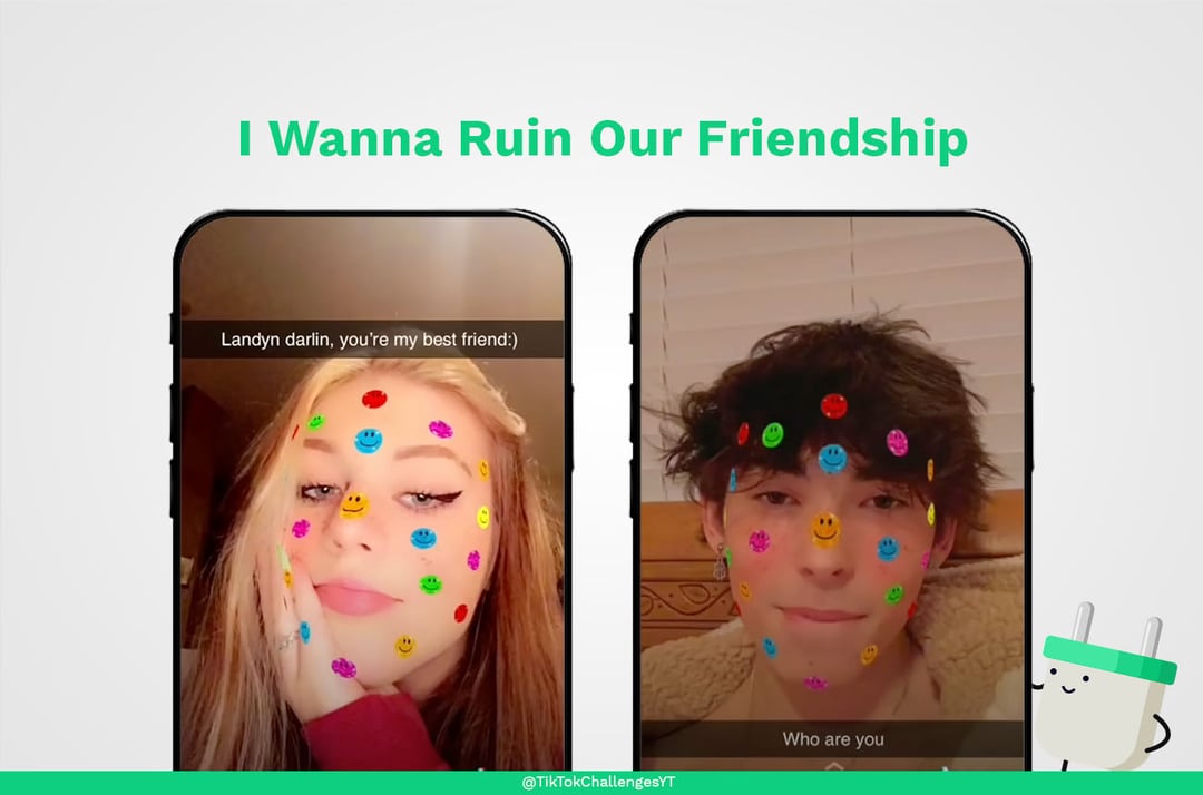 Ich will unsere Freundschaft ruinieren