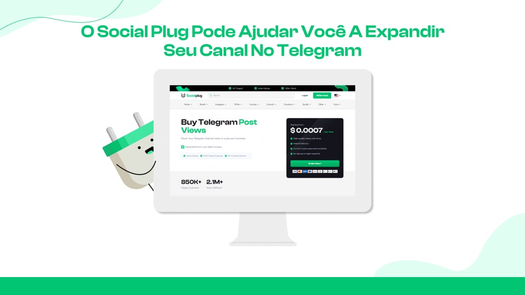 Transforme o crescimento do grupo Telegram em resultados reais com o Socialplug!