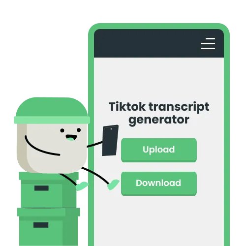 TikTok Transcript Generator