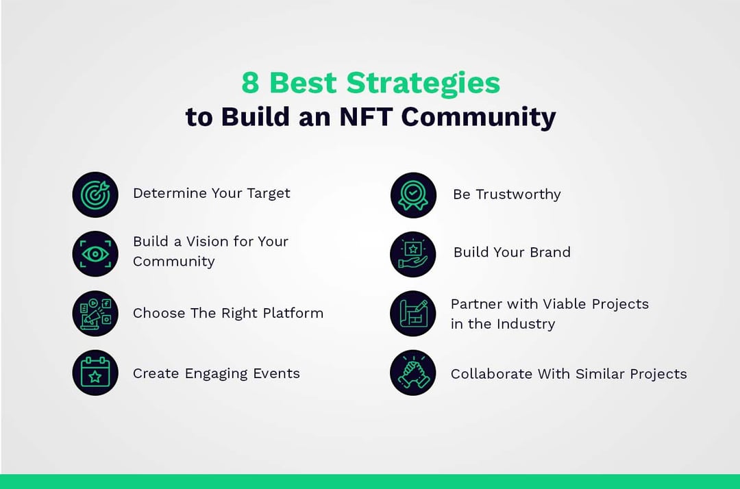 las mejores estrategias para crear una comunidad NFT