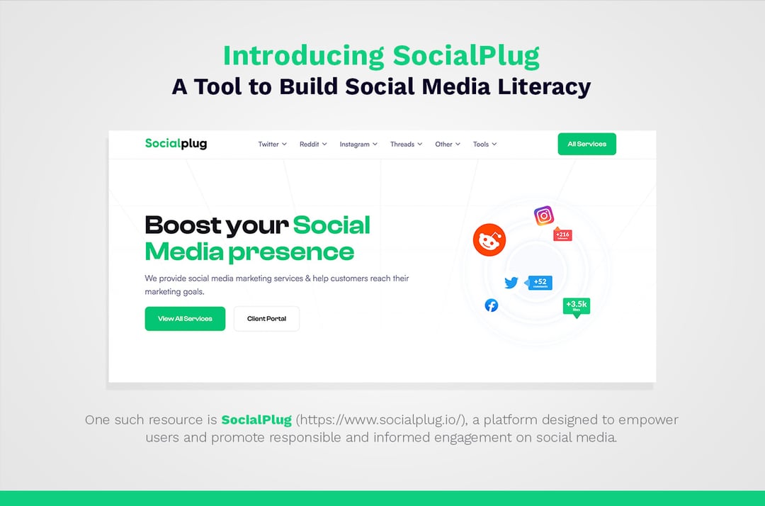 Wir stellen vor: SocialPlug: Ein Tool zum Aufbau von Social Media Literacy