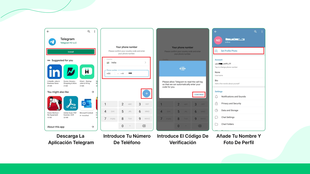Primeros pasos (configuración e incorporación)