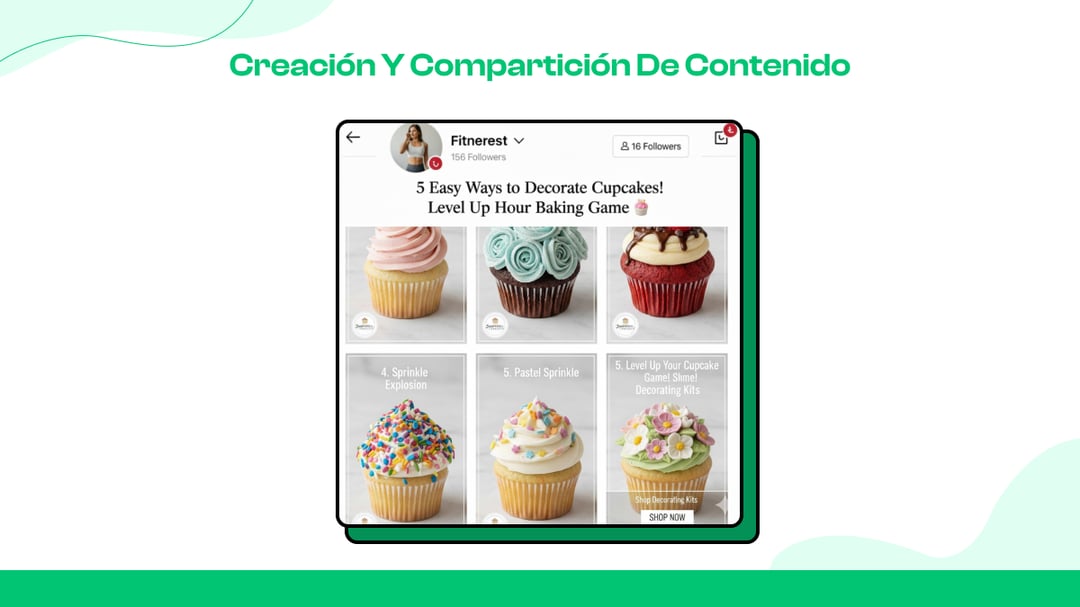 Creación y compartición de contenido
