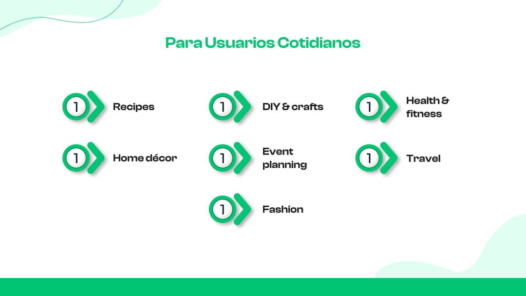 Para usuarios cotidianos