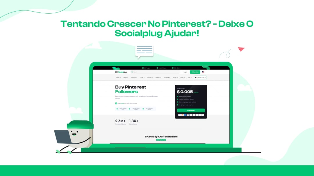 Tentando crescer no Pinterest? - Deixe o Socialplug ajudar!