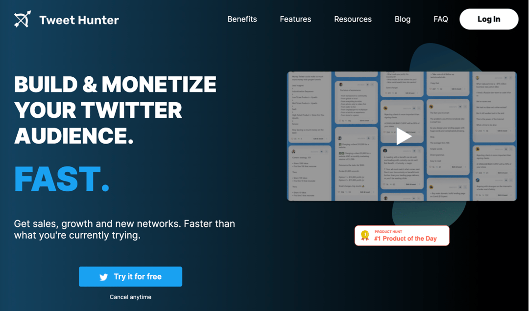 Tweet Hunter