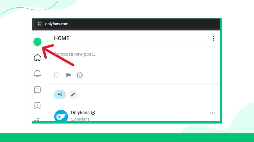 Gehen Sie zu Profil