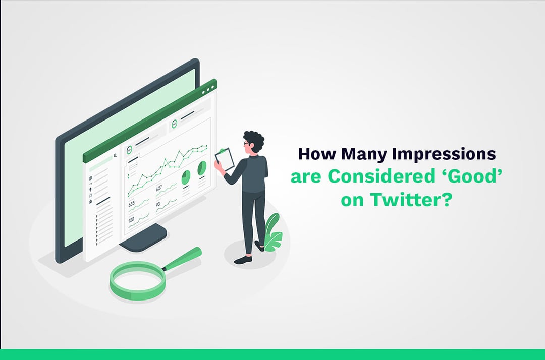 ¿Cuántas impresiones se consideran «buenas» en Twitter?