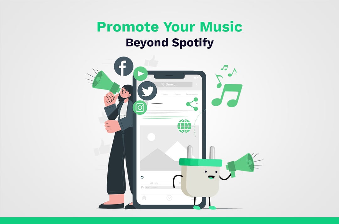 Bewerben Sie Ihre Musik über Spotify hinaus