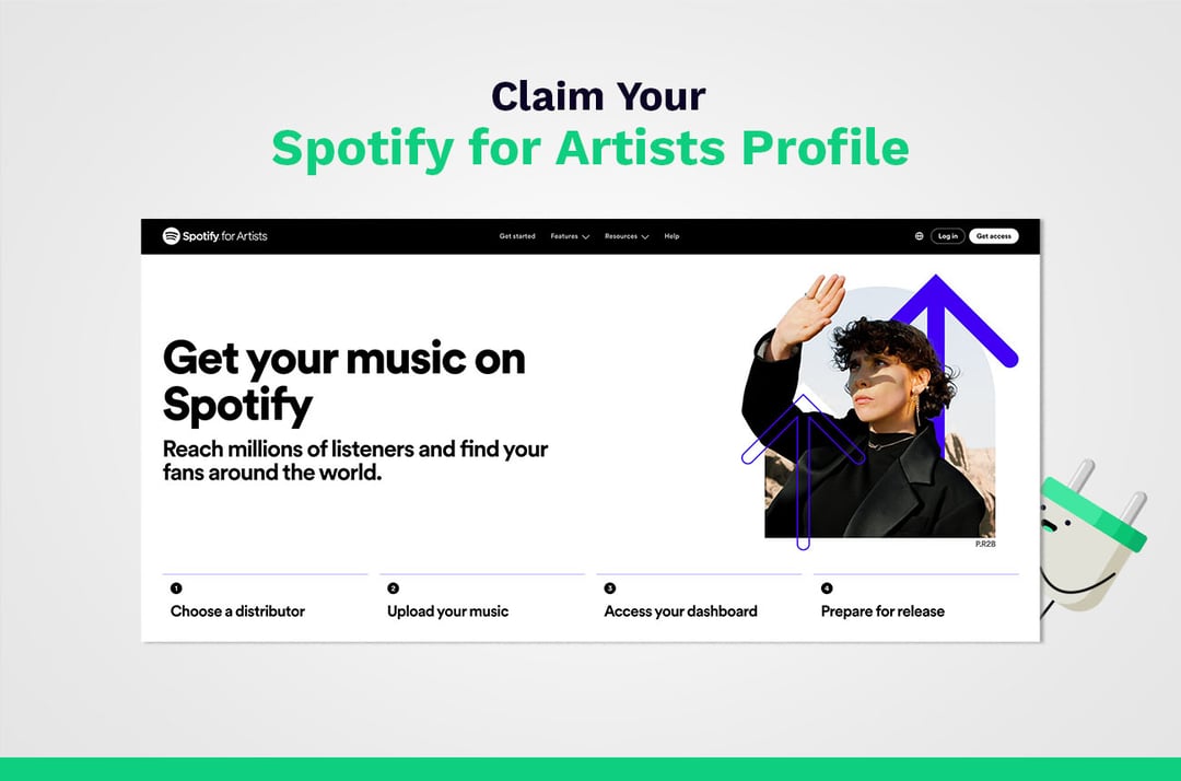 Hol dir dein Profil bei Spotify for Artists