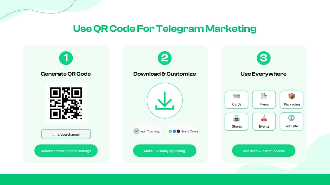 4. Use QR Codes for Offline Promotion