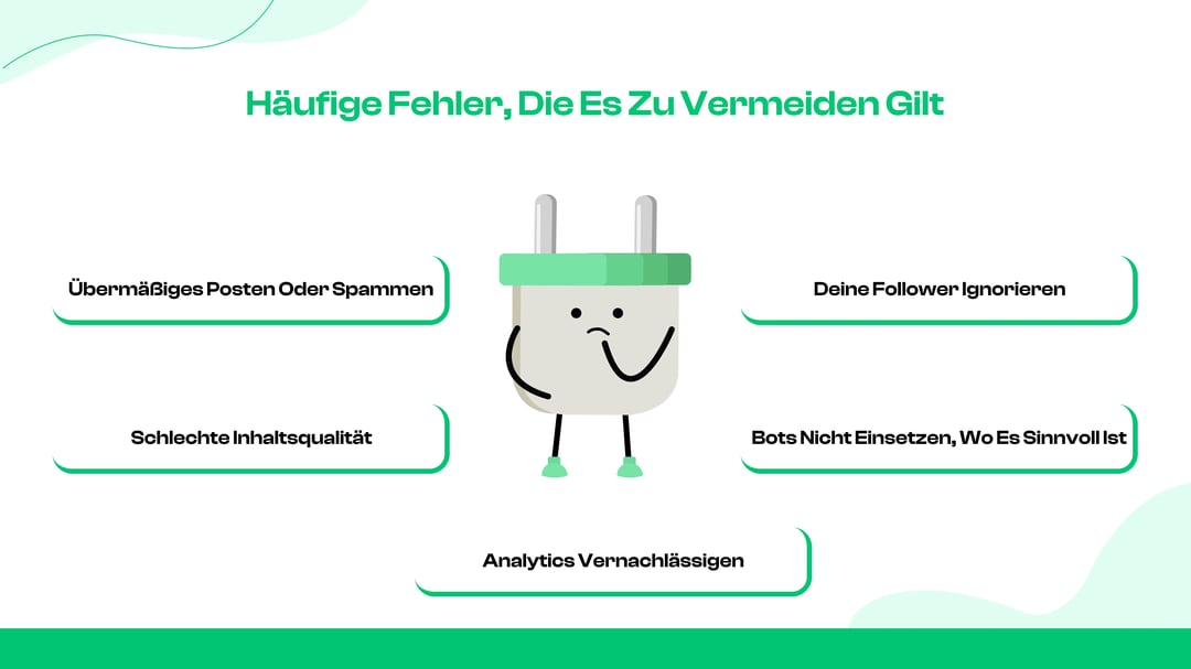 5 häufige Fehler im Telegram-Marketing, die Sie vermeiden sollten