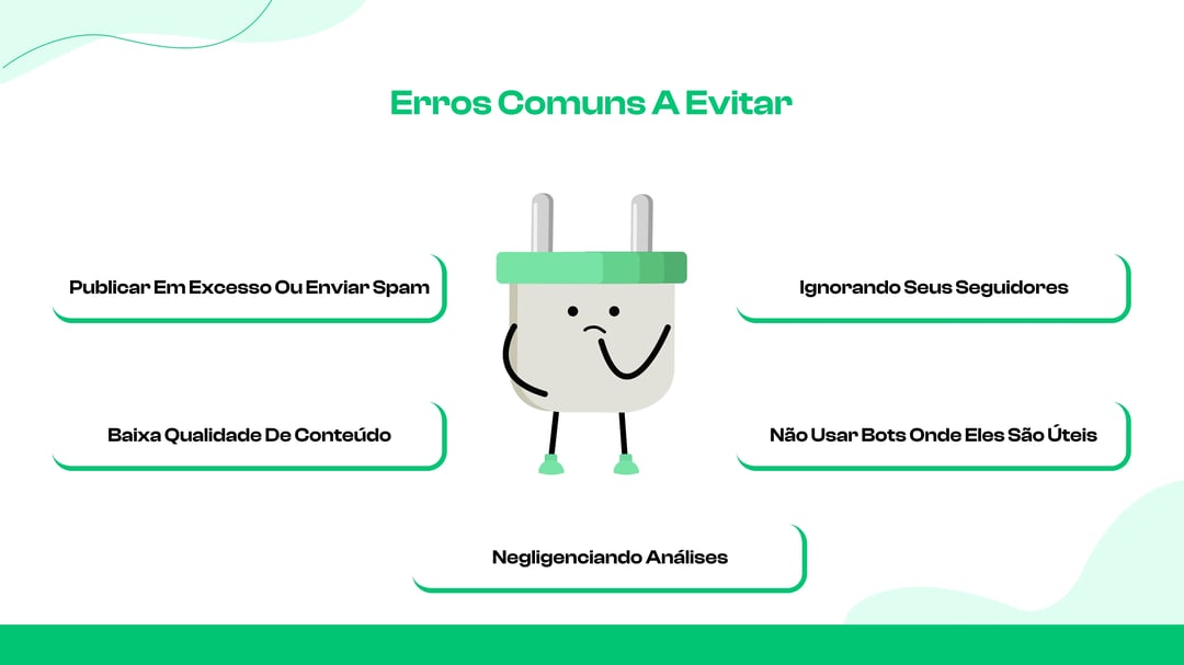 5 Erros Comuns de Marketing no Telegram para Evitar