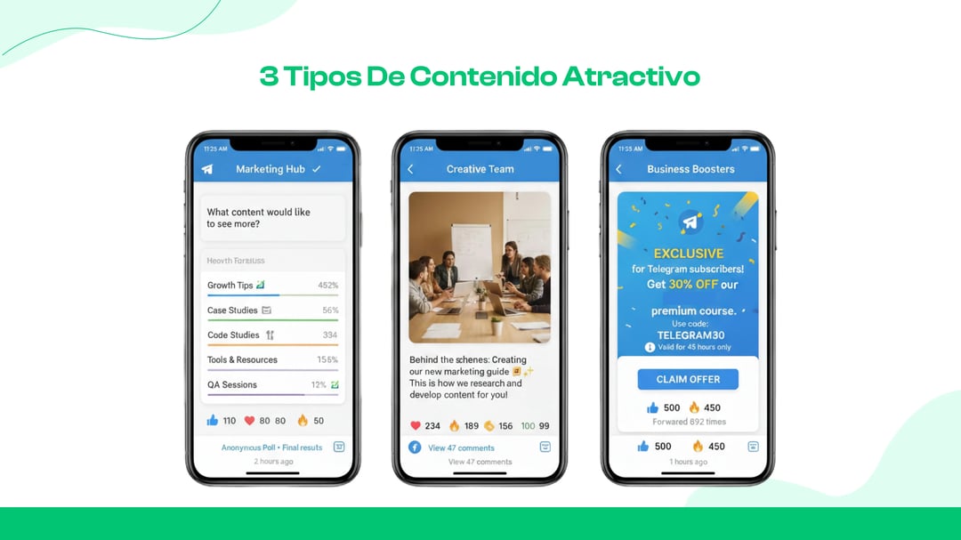 Paso 6: Crea contenido atractivo