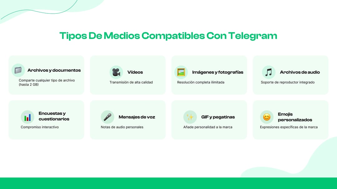 Soporte de contenido multimedia enriquecido
