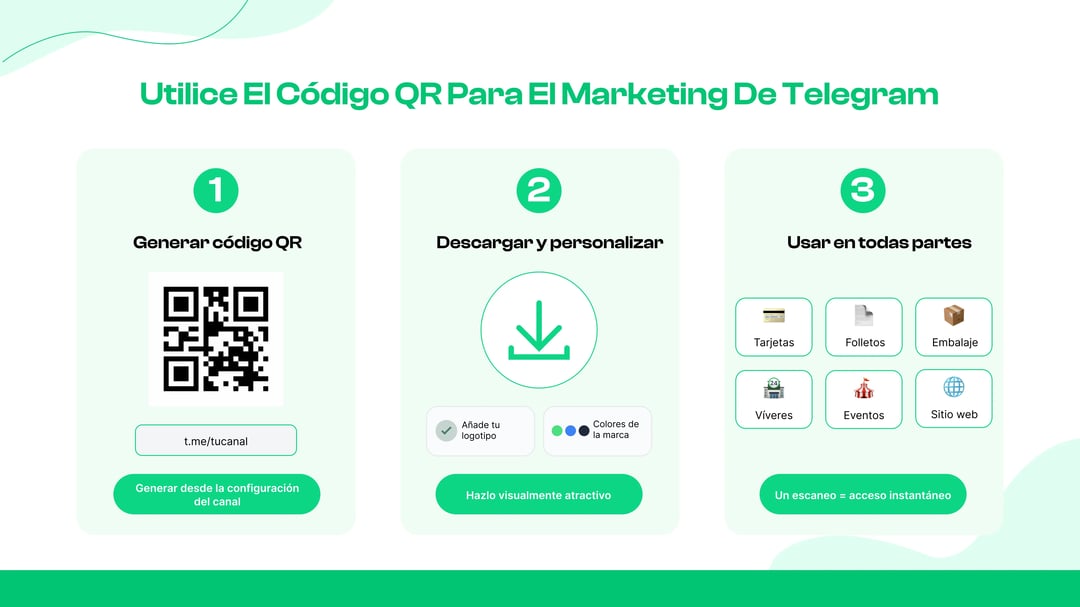 4. Usa códigos QR para la promoción offline
