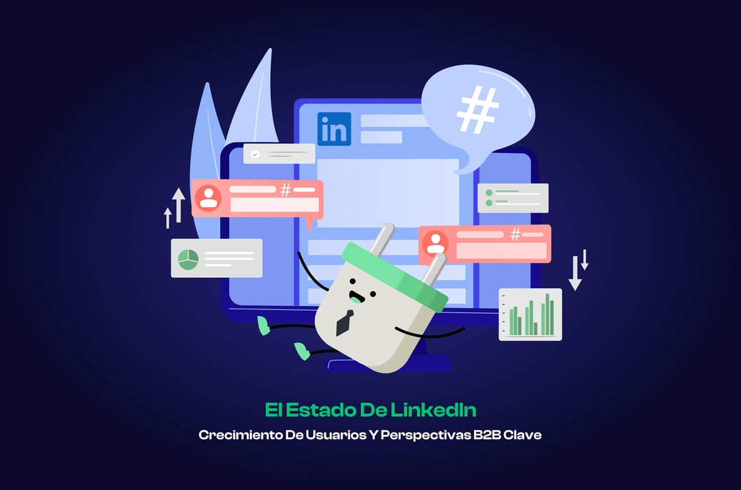 Más de 130 estadísticas de LinkedIn en 2026: usuarios, crecimiento y datos B2B