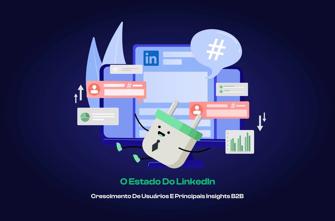 Mais de 130 estatísticas do LinkedIn em 2026: usuários, crescimento e dados B2B