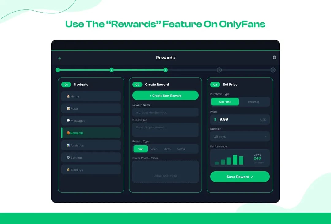 Utilize the "Rewards" Feature on OnlyFans
