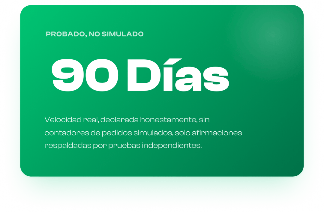  Procesamiento de pedidos instantáneo