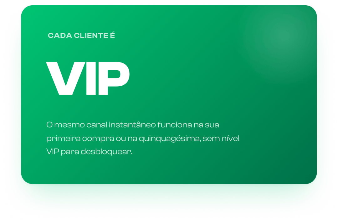 Processamento imediato de pedidos