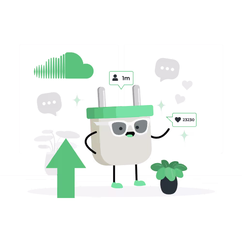 Aumento da popularidade Comentários do Soundcloud