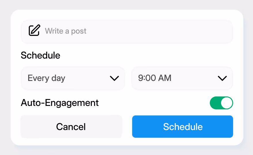Smart Scheduling