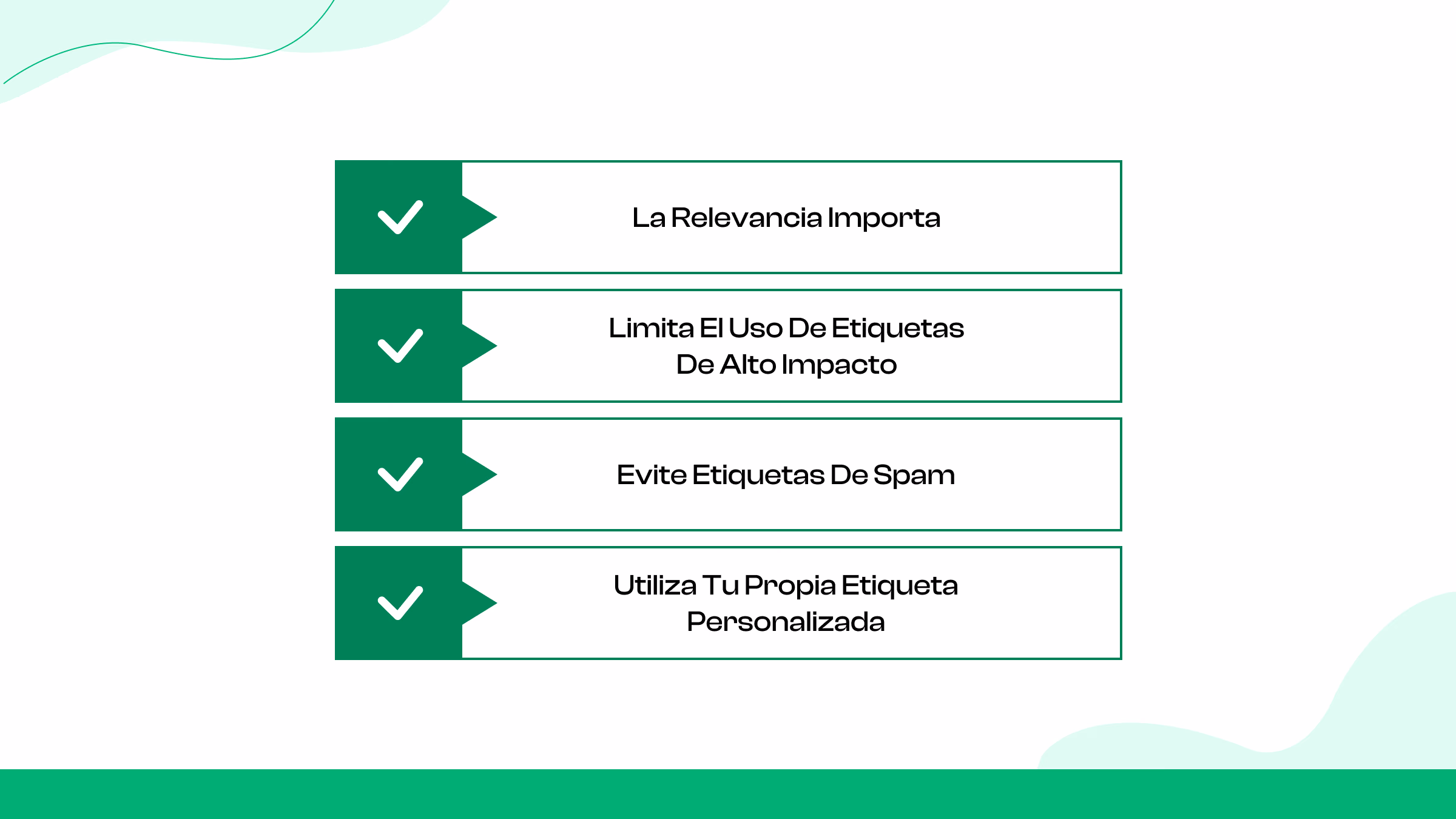 8. Manténgase relevante para su contenido