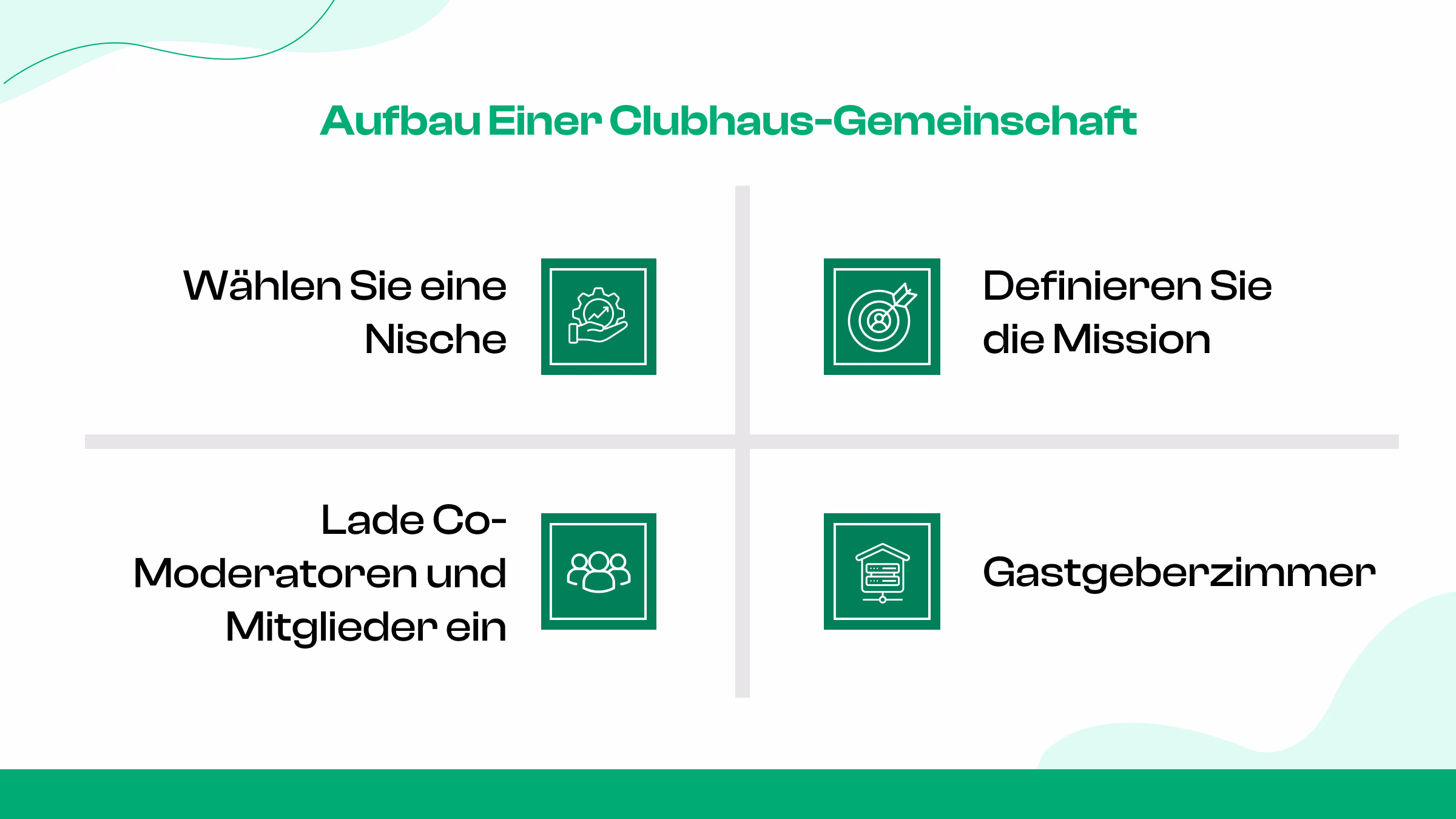 Gründe deinen eigenen Club, um eine Community aufzubauen