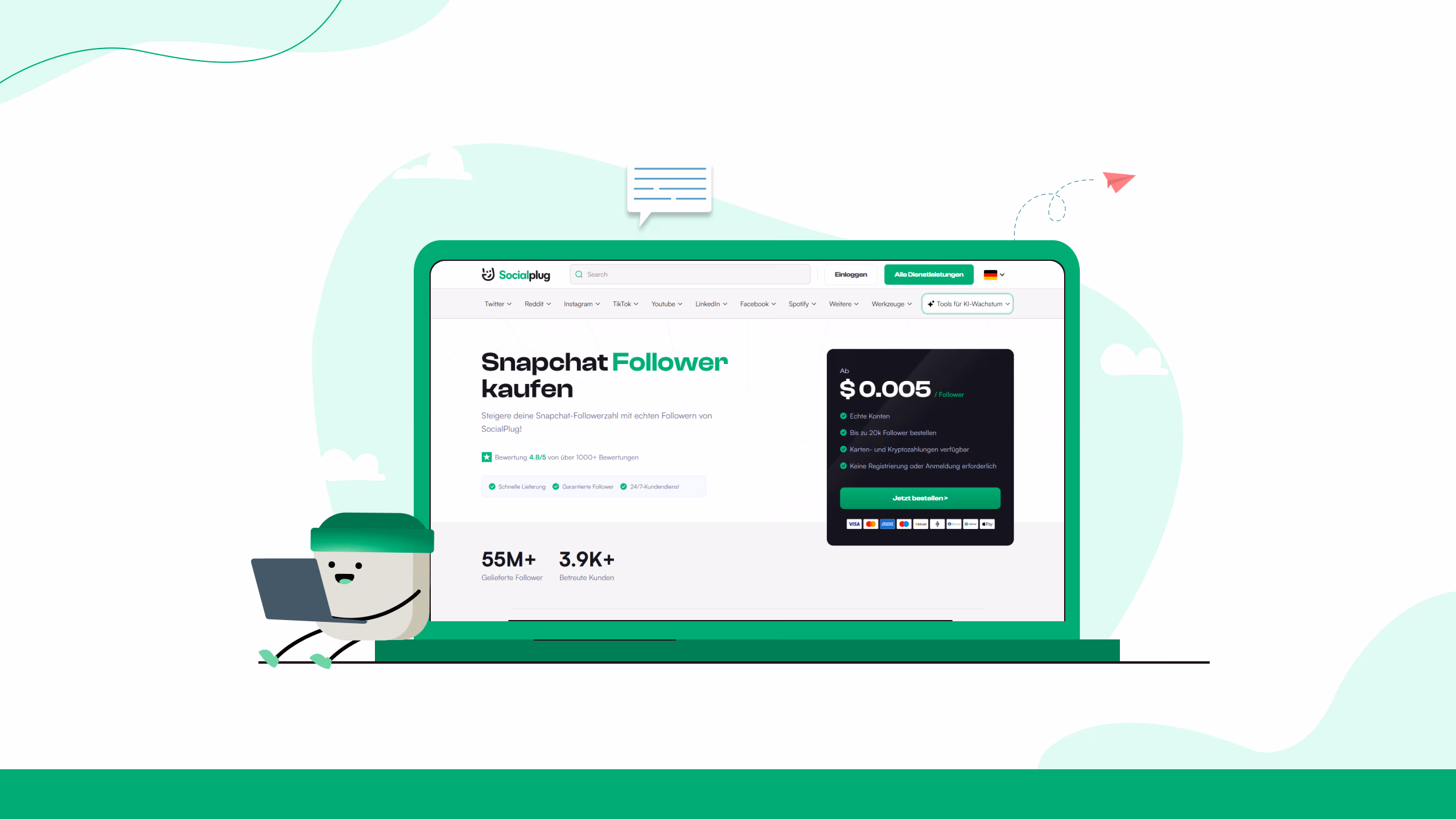 Welche Inhalte eignen sich am besten für das organische Snapchat-Wachstum?