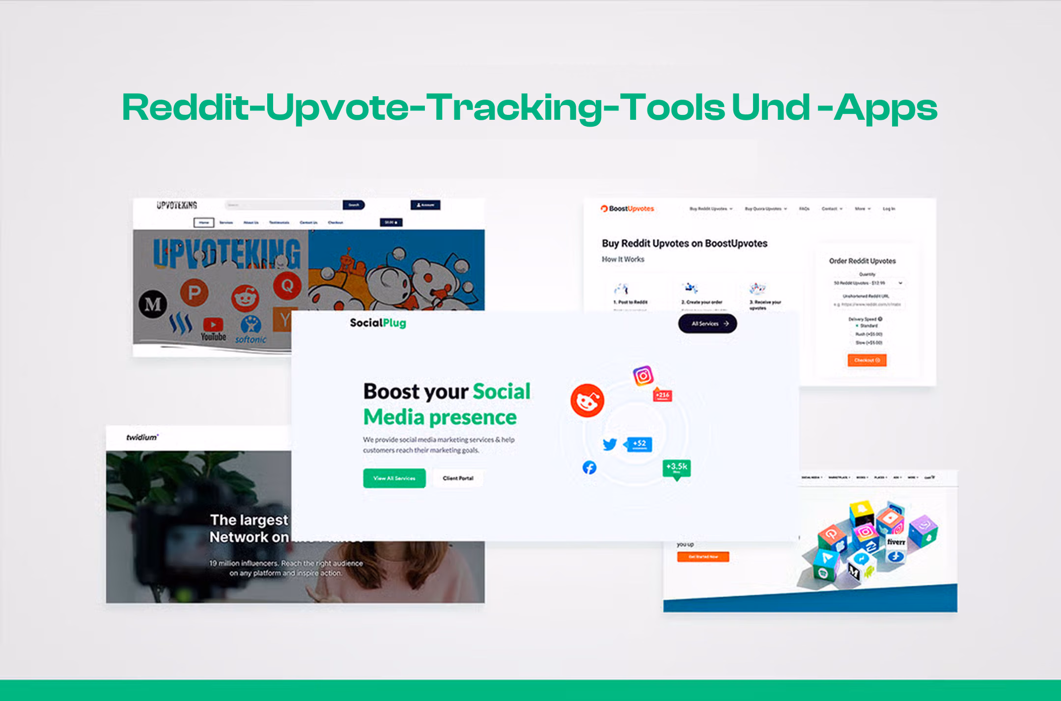 Tools zur Verfolgung von Upvotes und Apps von Drittanbietern