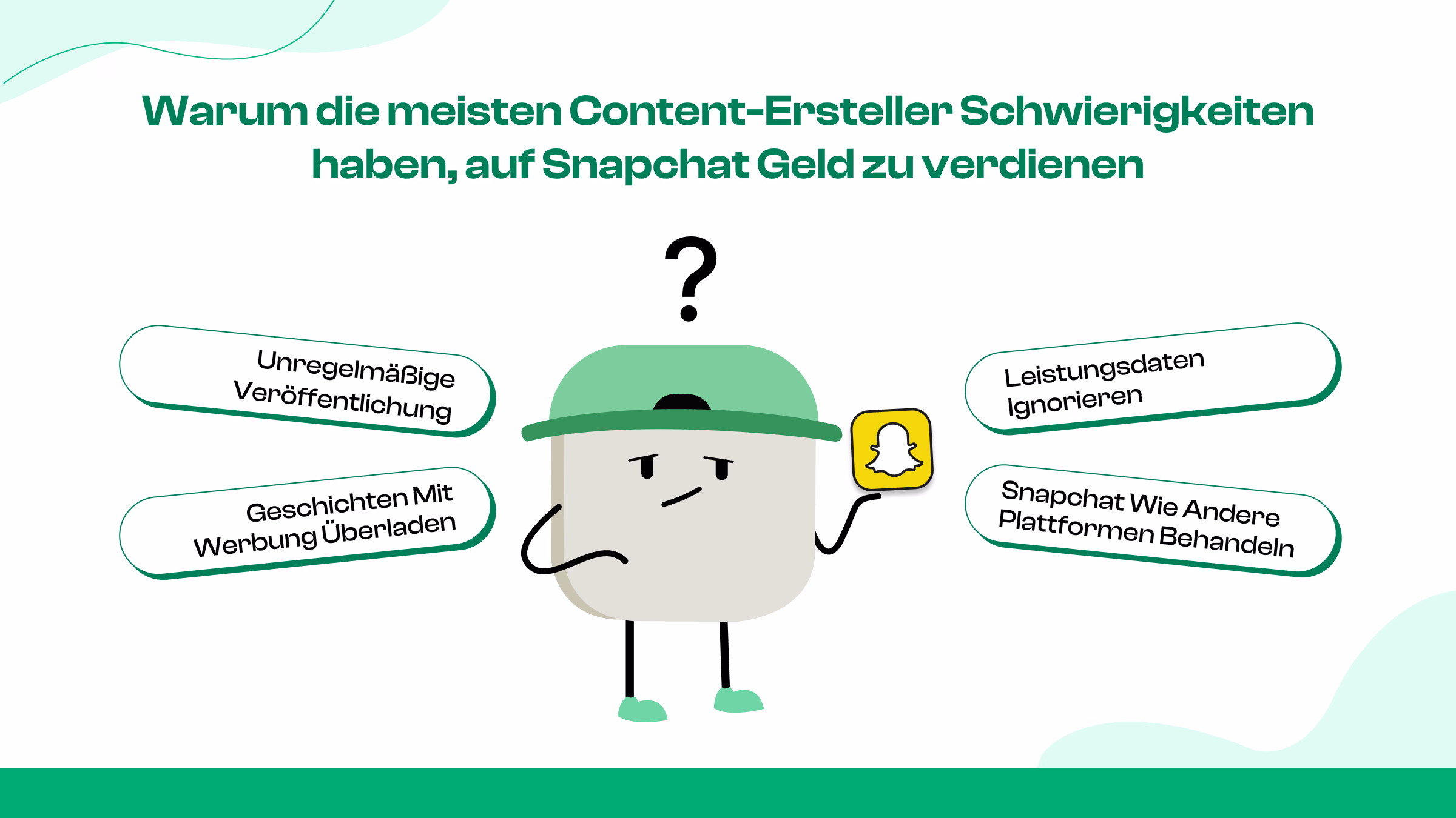 Häufige Fehler, die die Snapchat-Einnahmen begrenzen