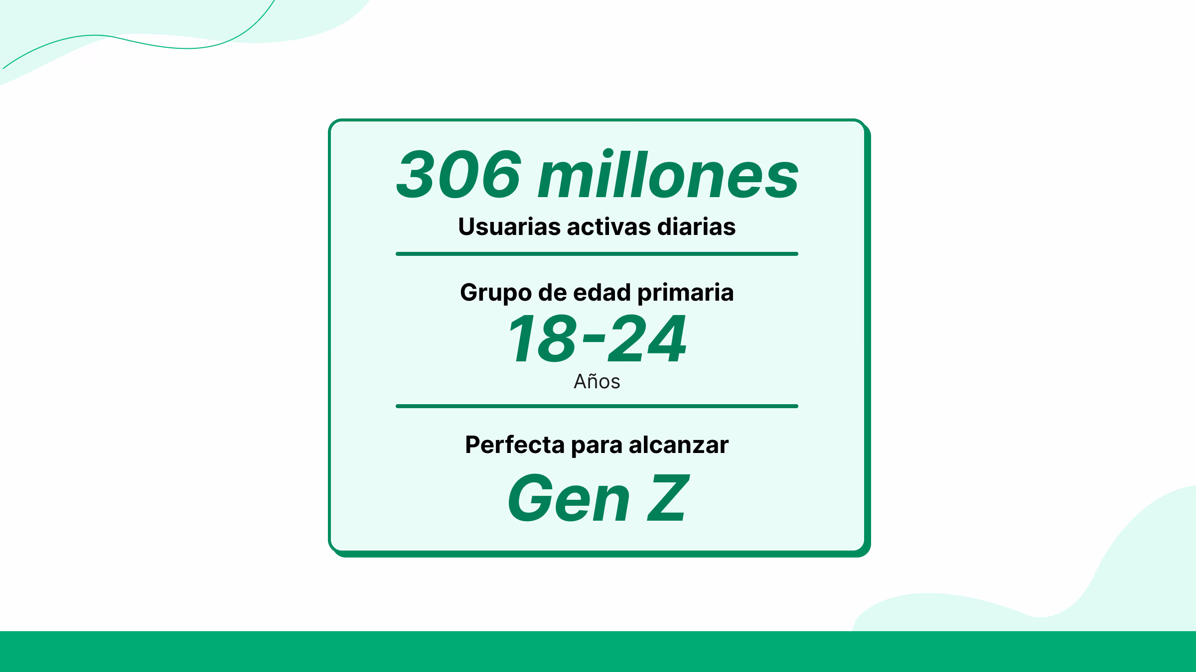 Más alcance