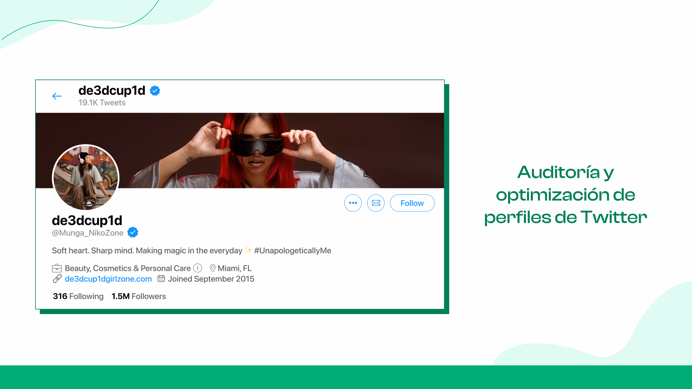Audita y optimiza tu perfil de Twitter
