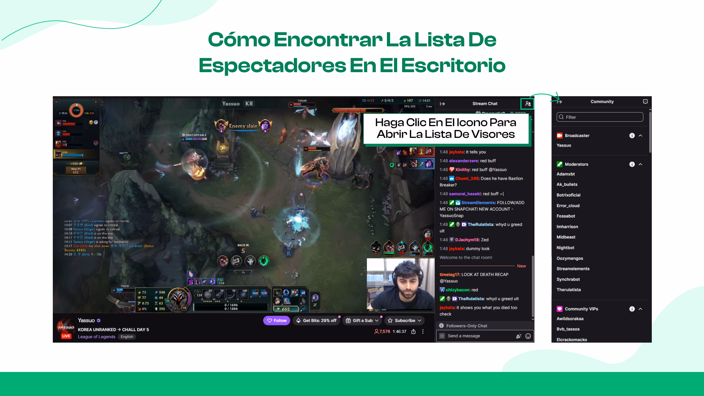 en el escritorio