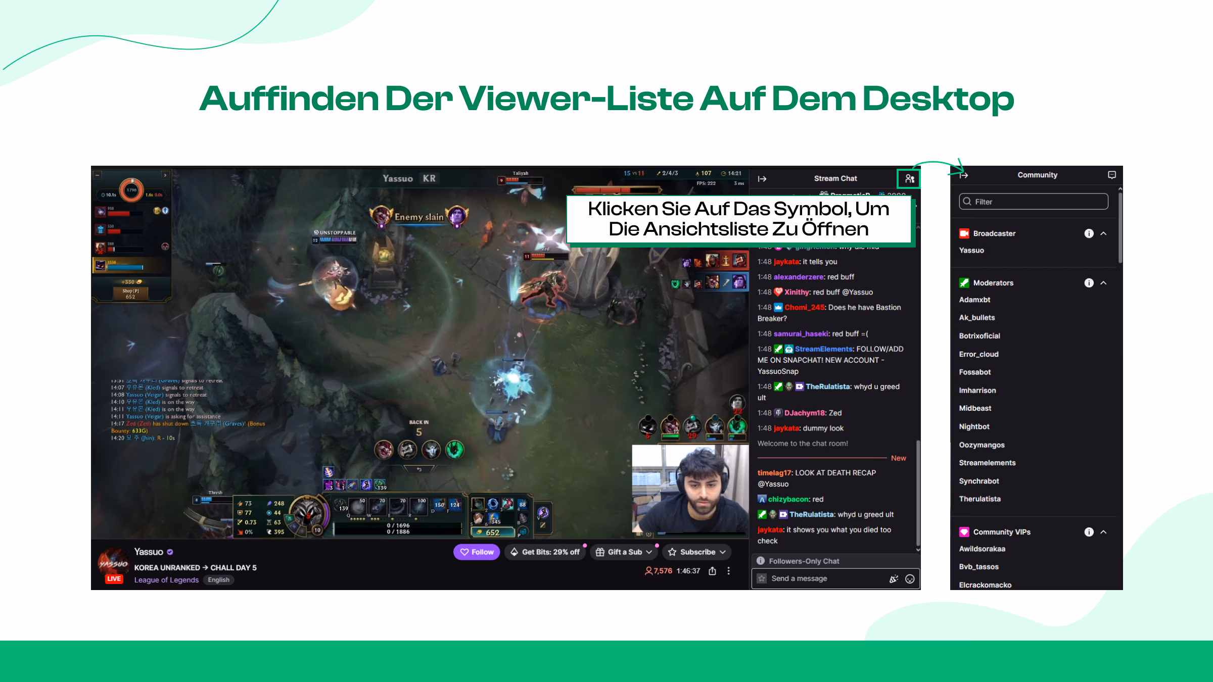 Auf dem Desktop