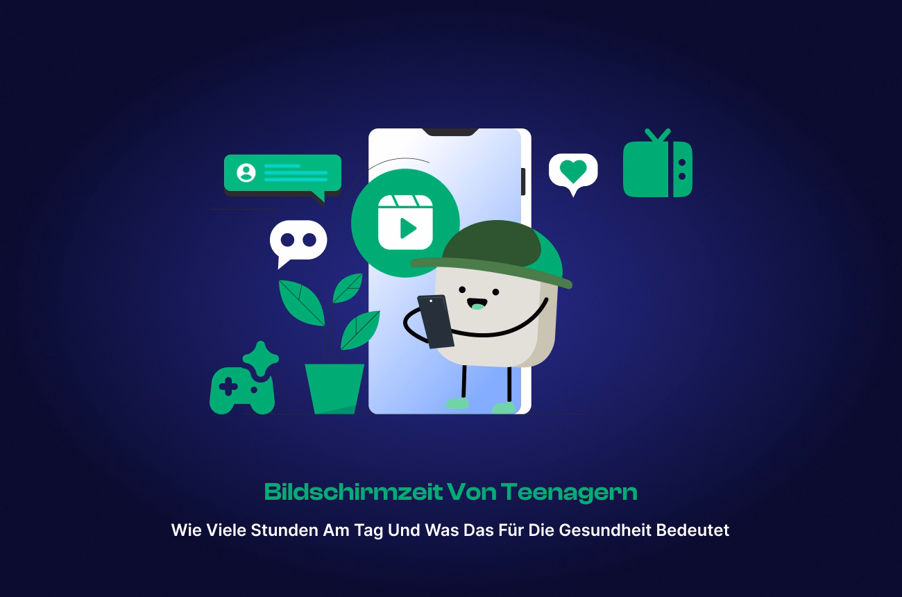 Durchschnittliche Bildschirmzeit von Jugendlichen im Jahr 2026 (tägliche Nutzung, Trends & gesundheitliche Auswirkungen)