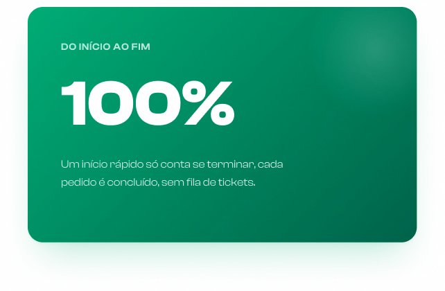 Processamento imediato de pedidos