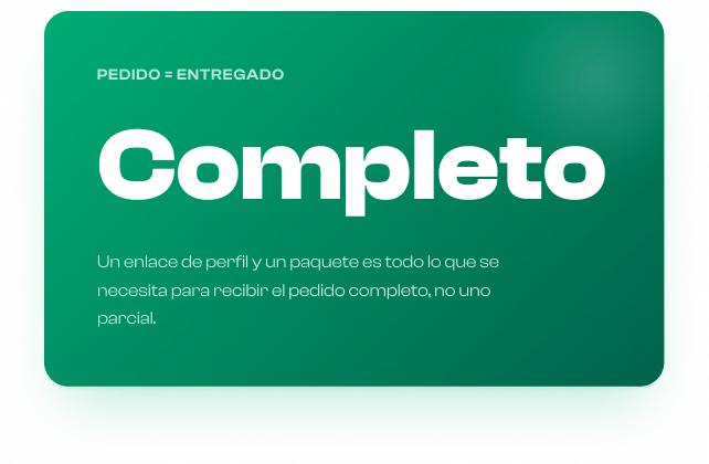 Procesamiento de pedidos instantáneo