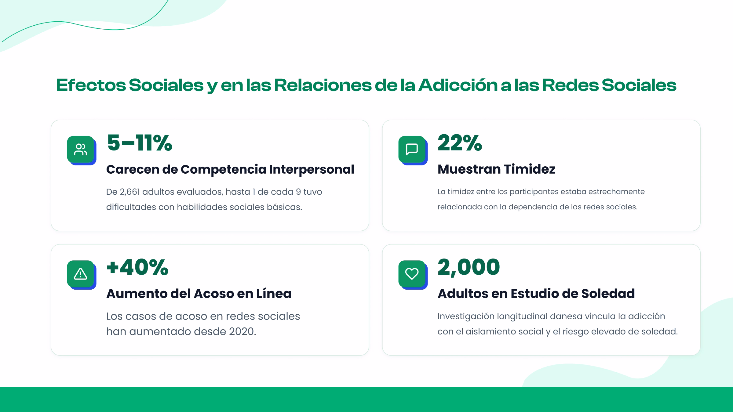 Relaciones y efectos sociales
