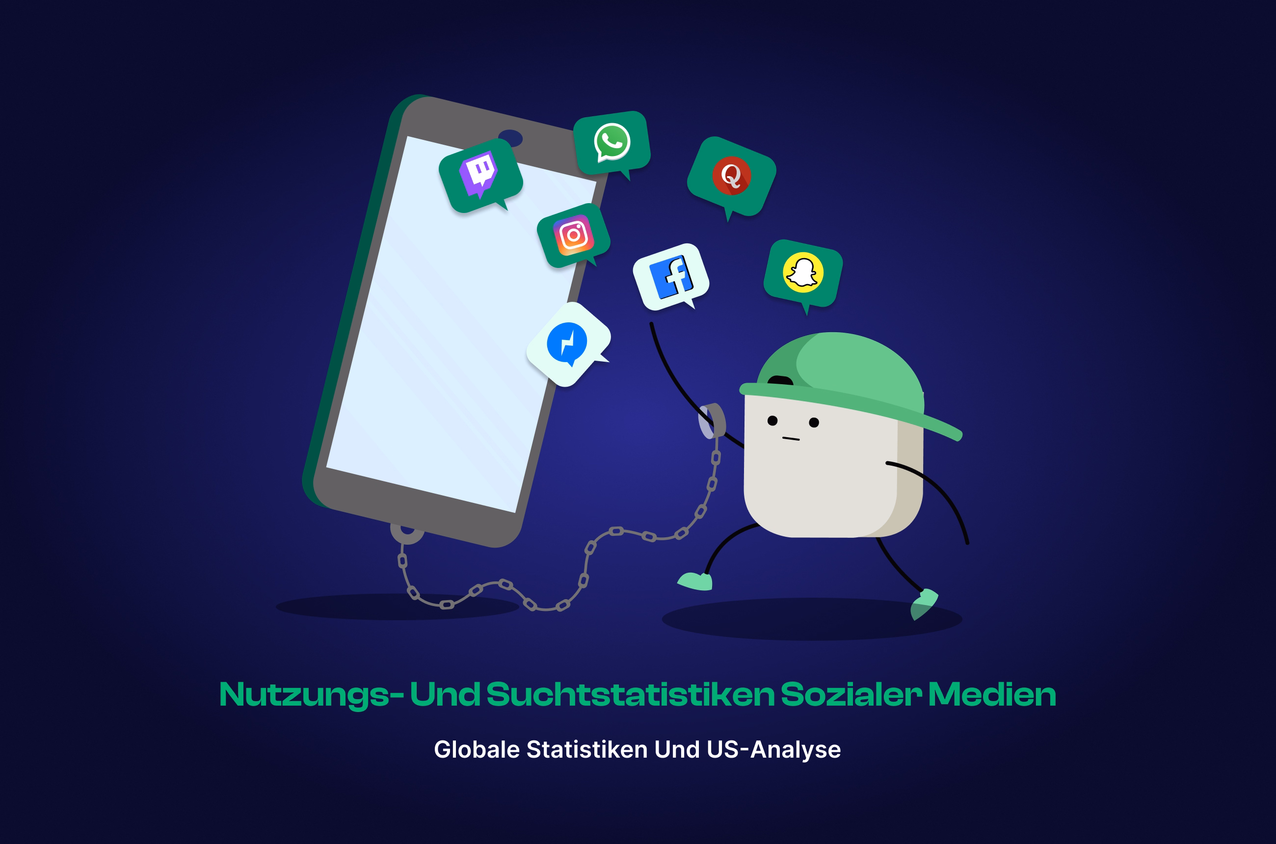 Statistiken zur Social-Media-Sucht 2026: Globale Daten & US-Trends